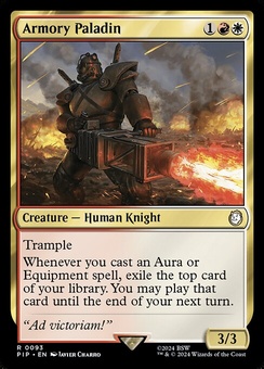 Armory Paladin (foil)