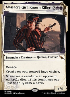 Massacre Girl, Known Killer (showcase invisibleink)