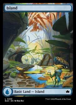 Island #268 (foil)
