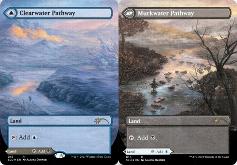 Clearwater Pathway // Murkwater Pathway (borderless foil)