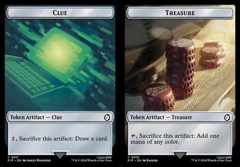 Clue // Treasure #18 (token)