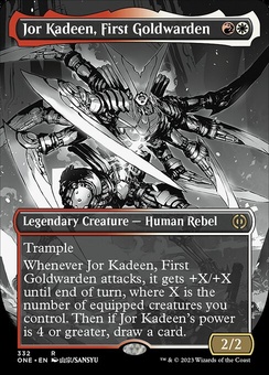Jor Kadeen, First Goldwarden (borderless compleat foil)
