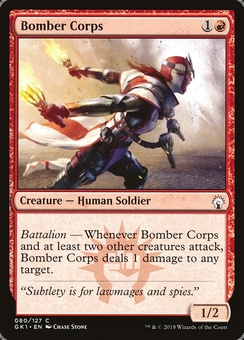 Bomber Corps (GK1 mystery booster)