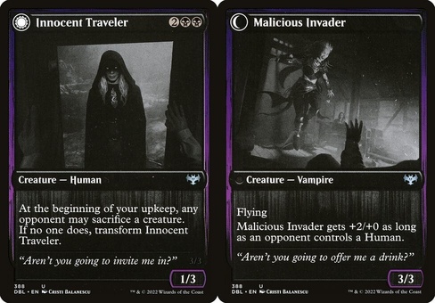 Innocent Traveler // Malicious Invader