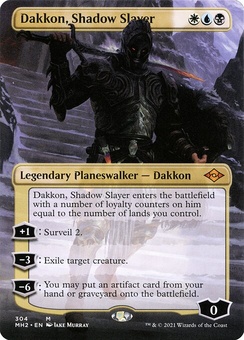 Dakkon, Shadow Slayer (DE borderless)