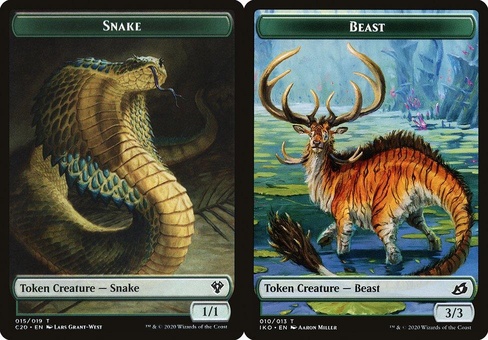 Snake // Beast (token)