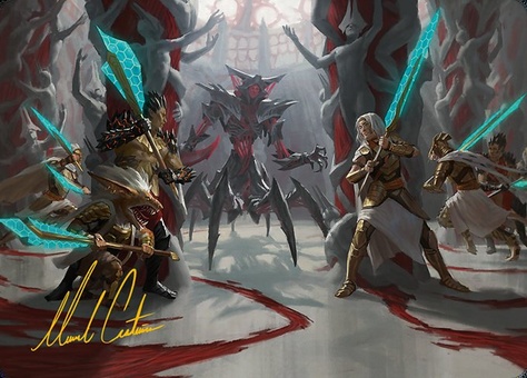 Goldwardens' Gambit (art series signed)