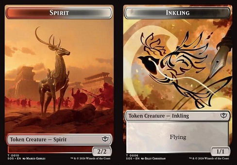 Spirit #10 // Inkling #6 (token)