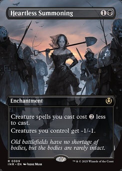 Heartless Summoning (borderless foil)