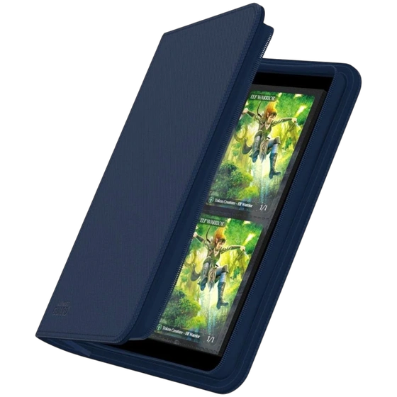 Ultimate Guard Zipfolio XenoSkin 8-Pocket Blue