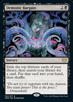 Demonic Bargain (foil)