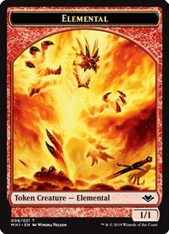 Elemental 1/1 (token - foil)