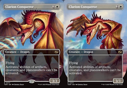 Clarion Conqueror // Clarion Conqueror (borderless foil)