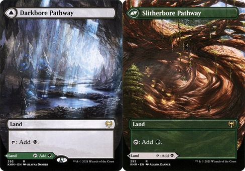 Darkbore Pathway // Slitherbore Pathway (borderless)