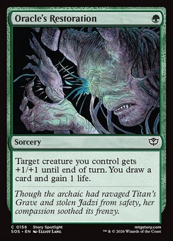 Oracle's Restoration
