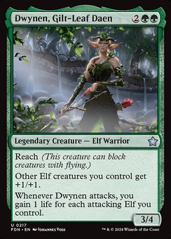 Dwynen, Gilt-Leaf Daen (foil)