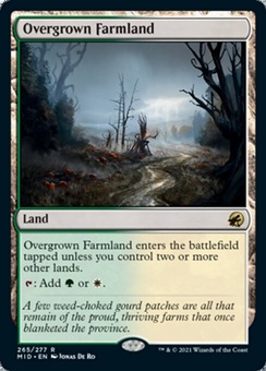Overgrown Farmland (promo pack stamp - foil)