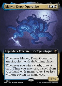Marvo, Deep Operative (extended art foil)