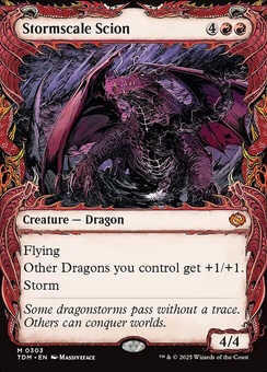 Stormscale Scion (showcase foil)