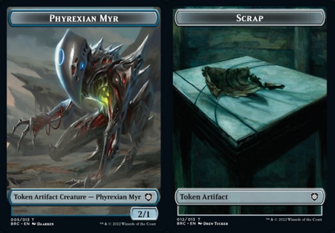 Phyrexian Myr // Scrap (token)
