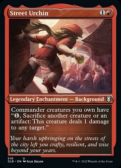 Street Urchin (etched foil)