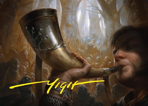 Horn of Gondor (art series - signed)