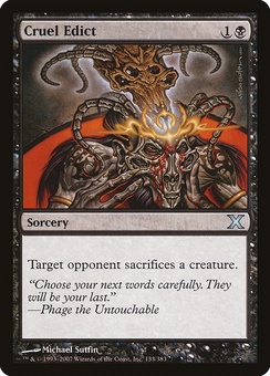 Cruel Edict (10E GD)