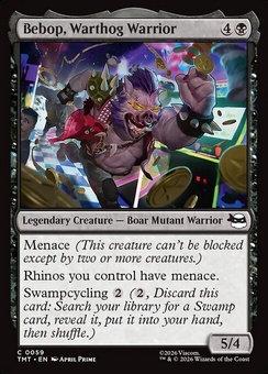 Bebop, Warthog Warrior (foil)