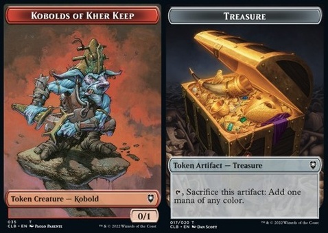 Kobolds of Kher Keep // Treasure (token)