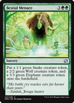 Bestial Menace (mystery booster)