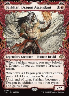 Sarkhan, Dragon Ascendant (showcase)