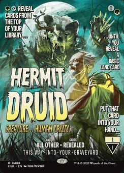 Hermit Druid (borderless showcase)