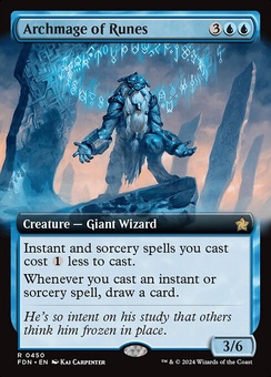 Archmage of Runes (extended art)