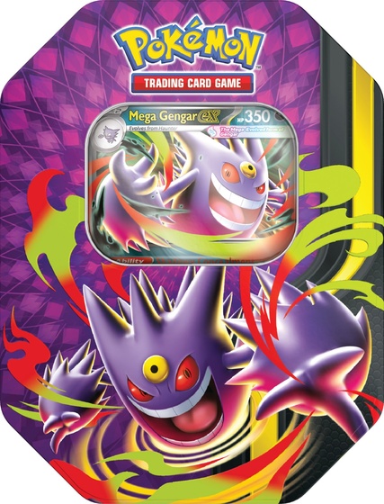Pokémon - Mega Moonlit Tin - Mega Gengar ex