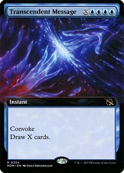 Transcendent Message (extended art foil)