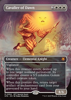 Cavalier of Dawn (borderless)