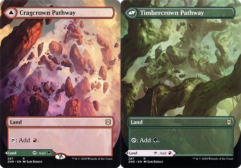 Cragcrown Pathway // Timbercrown Pathway (borderless)