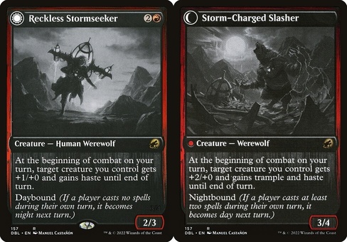 Reckless Stormseeker // Storm-Charged Slasher