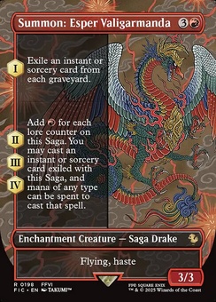 Summon: Esper Valigarmanda (borderless)