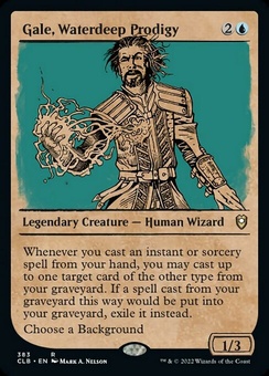 Gale, Waterdeep Prodigy (showcase)