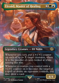 Elrond, Master of Healing (borderless)