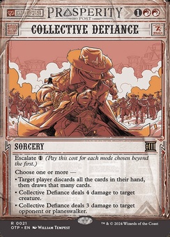 Collective Defiance (borderless showcase foil)