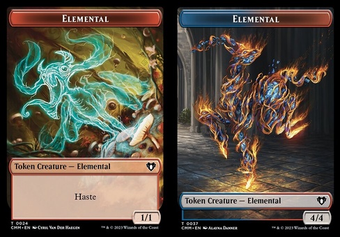 Elemental #24 // Elemental #37 (token)