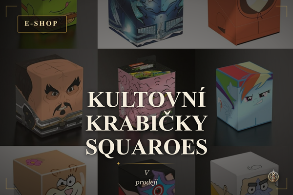 Kultovní krabičky Squaroes dorazily!