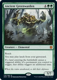Ancient Greenwarden (promo pack stamp)