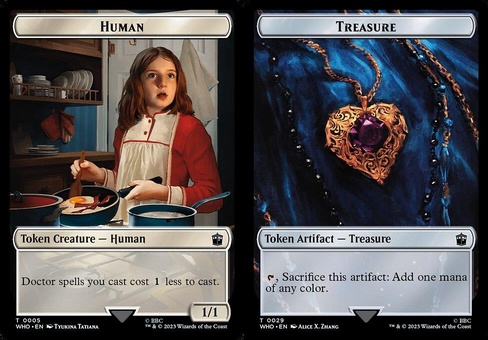 Human #005 // Treasure #029 (token)
