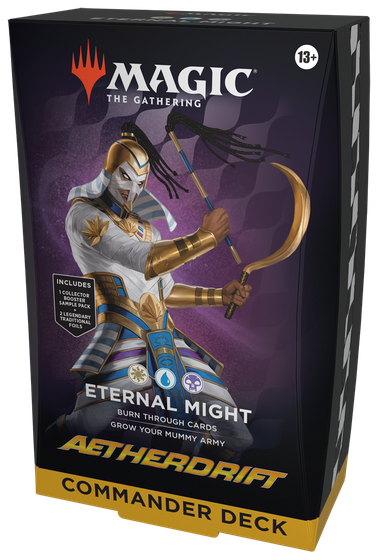 Aetherdrift: "Eternal Might" Commander Deck