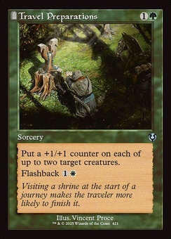 Travel Preparations (retro foil)