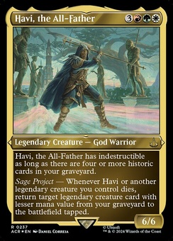 Havi, the All-Father (etched foil)