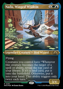 Nadu, Winged Wisdom (etched foil)